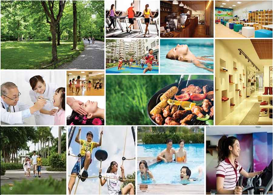 tiện ích căn hộ splus riverview bình dương