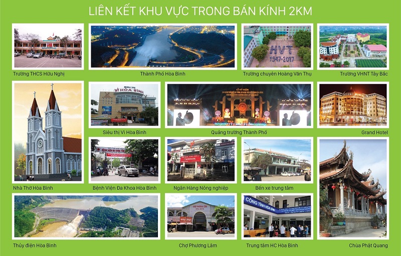 tiện ích liên kết khu đô thị hòa bình new city