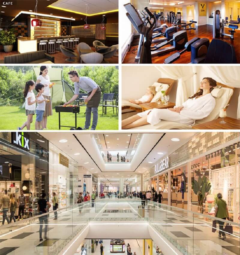 tiện ích nội khu căn hộ splus riverview bình dương