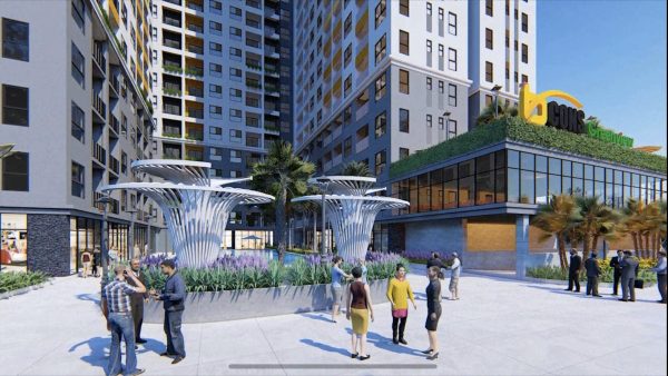 tổng thể căn hộ bcons green view bình dương