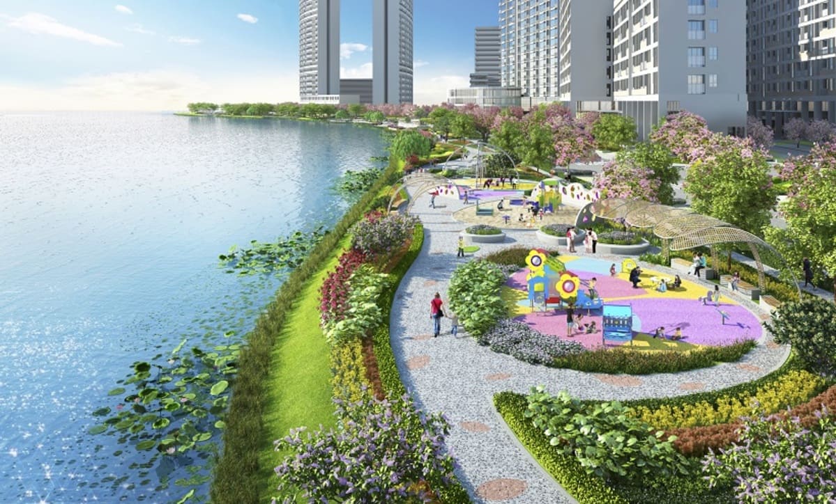 tổng thể căn hộ royal park riverside quận 8